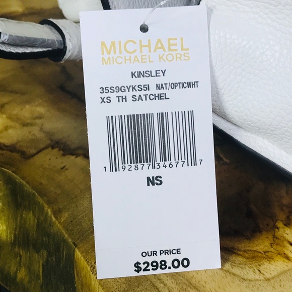 Michael Kors Kinsley Weaved XS TH Satchel - Picture 8 of 8